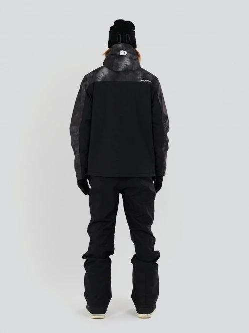 geaca de schi pt. barbati Fundango Tilbury ECO Logo Anorak negru 3