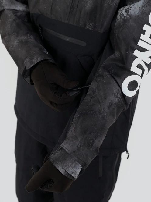 geaca de schi pt. barbati Fundango Tilbury ECO Logo Anorak negru 7