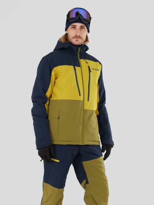 geaca de schi pt. barbati Fundango Atlas Allmountain Jacket galben 2