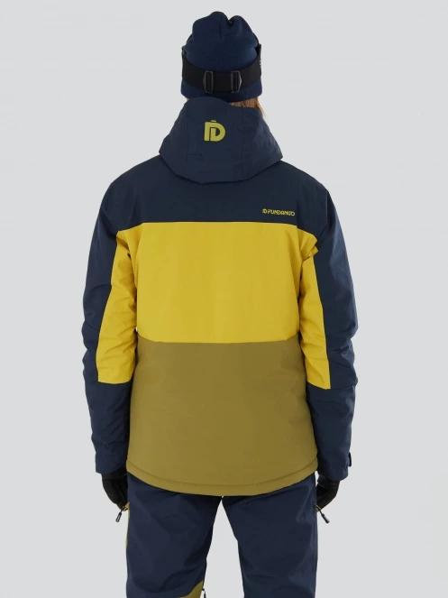 geaca de schi pt. barbati Fundango Atlas Allmountain Jacket galben 3