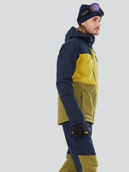 geaca de schi pt. barbati Fundango Atlas Allmountain Jacket galben 5