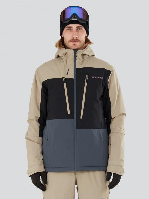 geaca de schi pt. barbati Fundango Atlas Allmountain Jacket nisip 2