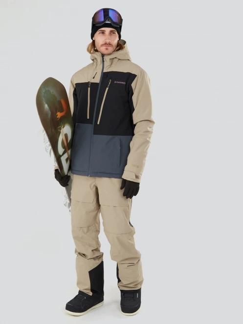 geaca de schi pt. barbati Fundango Atlas Allmountain Jacket nisip 4