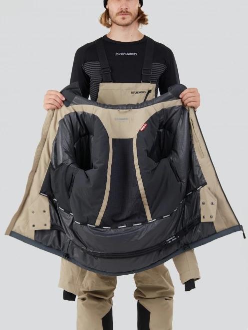 geaca de schi pt. barbati Fundango Atlas Allmountain Jacket nisip 5