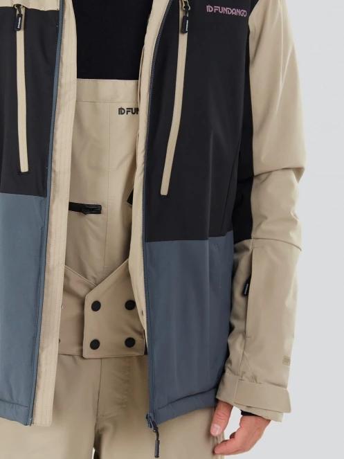 geaca de schi pt. barbati Fundango Atlas Allmountain Jacket nisip 9