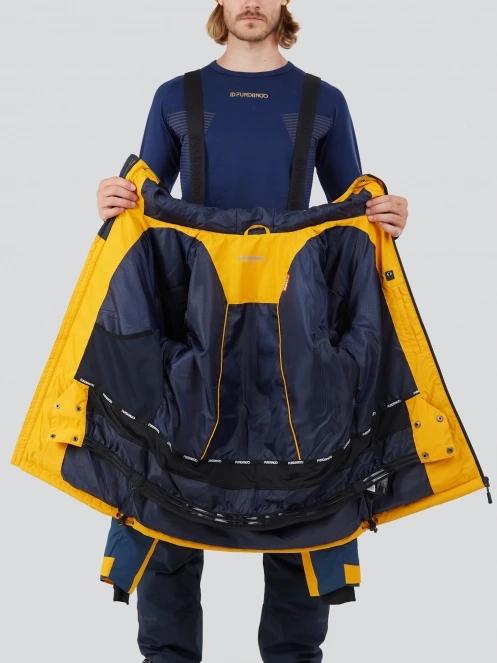 geaca de schi matlasata pt. barbati Fundango Orion Padded Jacket albastru 5
