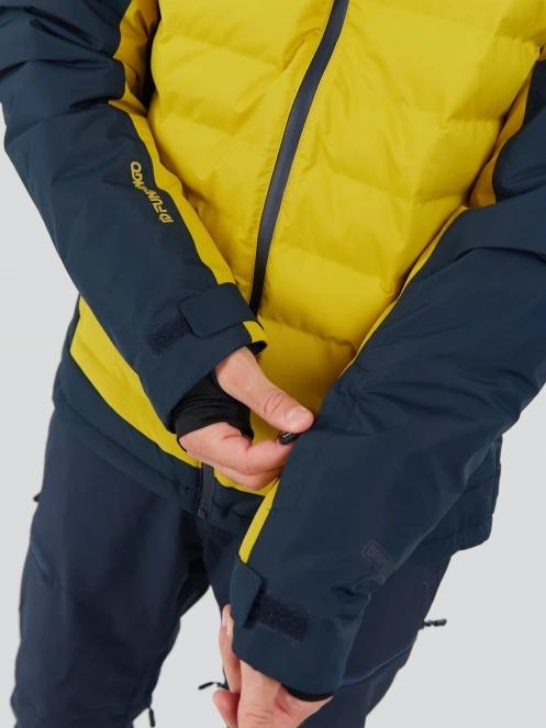 geaca de schi pt. barbati Fundango Orion Padded Jacket galben 8