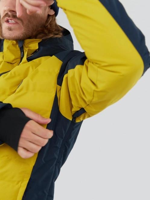 geaca de schi pt. barbati Fundango Orion Padded Jacket galben 9