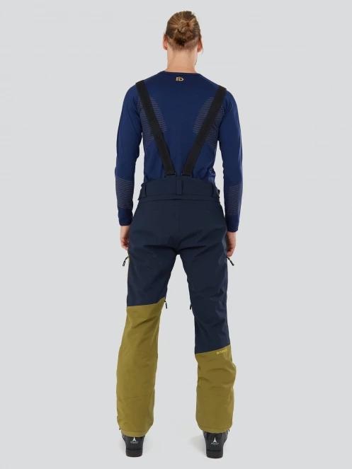 pantaloni de schi pt. barbati Fundango Teak Colourblock Pants verde 3