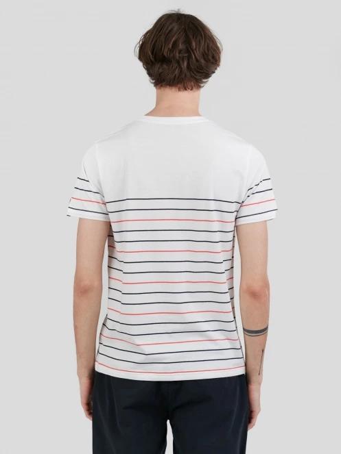 tricou cu maneci scurte pt. barbati Fundango Jaggy Pocket T-shirt rosu 3