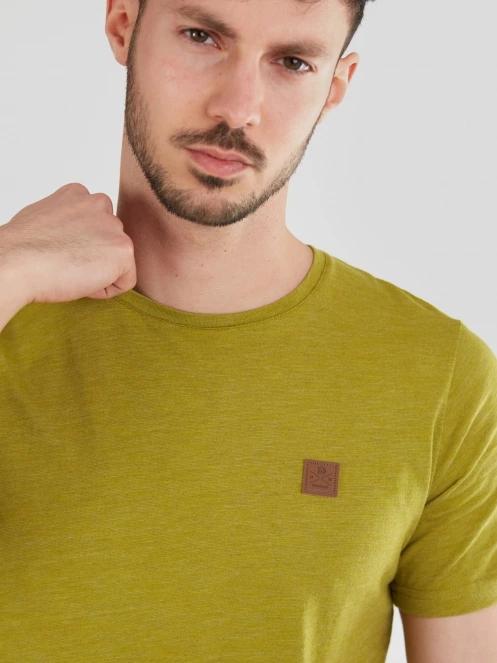tricou cu maneci scurte pt. barbati Fundango Jaggy Structured T-Shirt verde 5