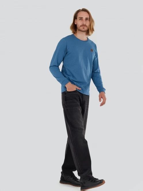 tricou cu maneci lungi pt. barbati Fundango Justin Longsleeve T-shirt albastru 4