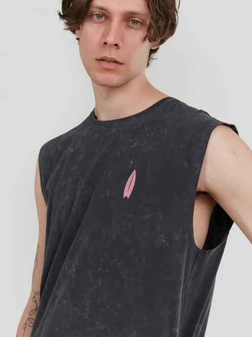 maiou pt. barbati Fundango Alon Surf Tank-T negru 5
