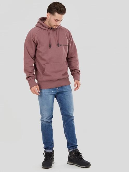 pulover pt. barbati Fundango Talis Hooded Sweatshirt violet 4