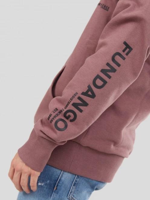 pulover pt. barbati Fundango Talis Hooded Sweatshirt violet 6