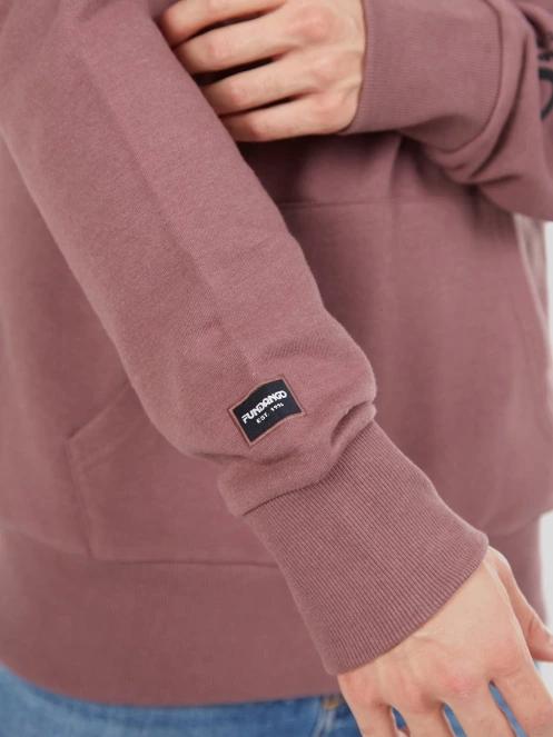 pulover pt. barbati Fundango Talis Hooded Sweatshirt violet 7