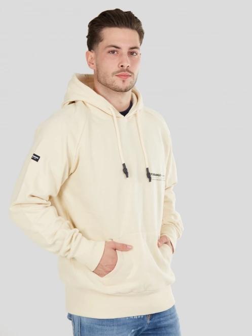 pulover pt. barbati Fundango Talis Hooded Sweatshirt nisip 2