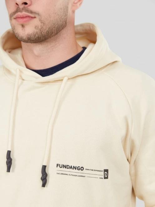pulover pt. barbati Fundango Talis Hooded Sweatshirt nisip 5