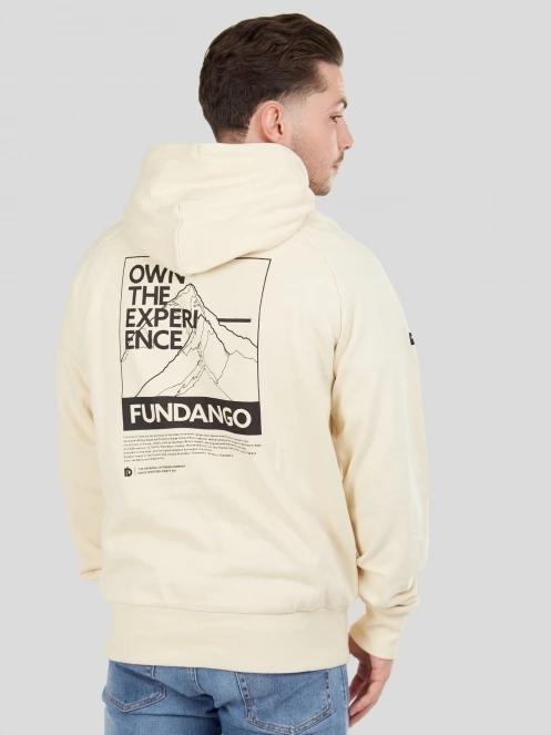 pulover pt. barbati Fundango Talis Hooded Sweatshirt nisip 8