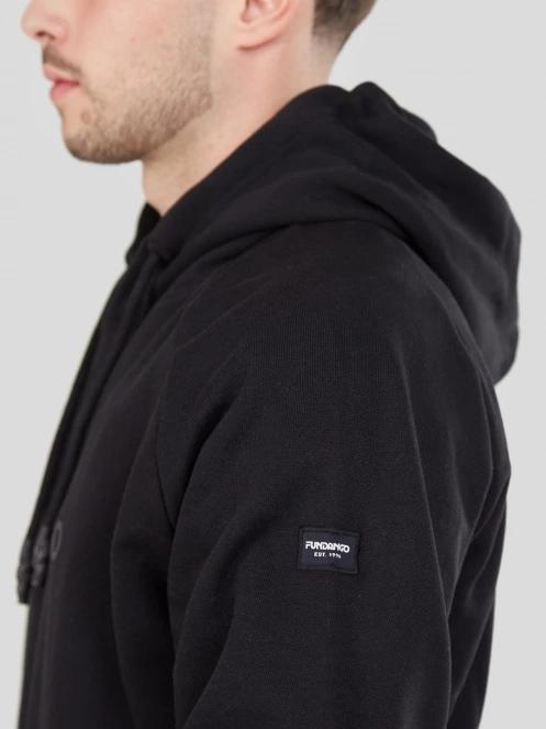 pulover pt. barbati Fundango Talis Hooded Sweatshirt negru 7