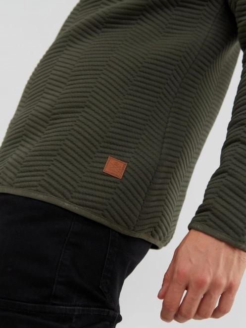 pulover pt. barbati Fundango Vertigo Sweatshirt oliv 6