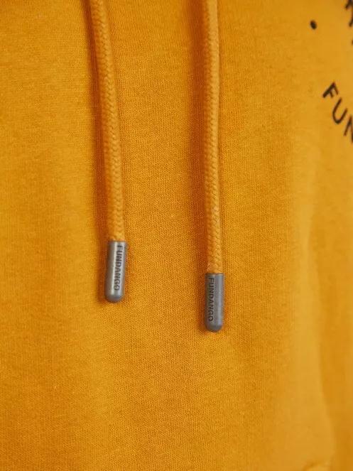 pulover cu gluga pt. barbati Fundango Talis Hooded Sweatshirt galben 6