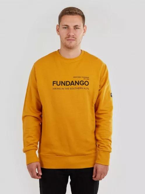 pulover pt. barbati Fundango Warren Sweatshirt galben 4
