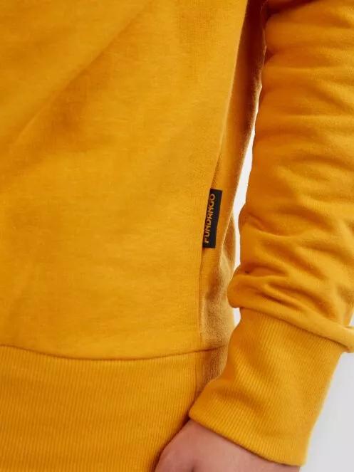 pulover pt. barbati Fundango Warren Sweatshirt galben 7