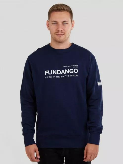 pulover pt. barbati Fundango Warren Sweatshirt albastru 2