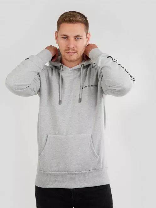pulover cu gluga pt. barbati Fundango Dixon Hooded Sweatshirt alb 4