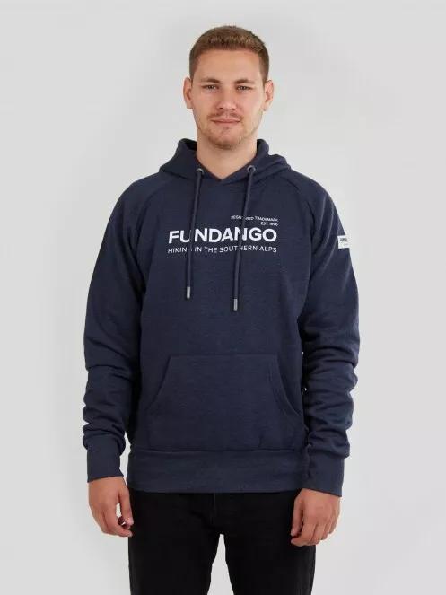 pulover cu gluga pt. barbati Fundango Dixon Hooded Sweatshirt albastru 2