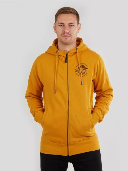 pulover cu gluga pt. barbati Fundango West Point Hooded Pullover galben 2