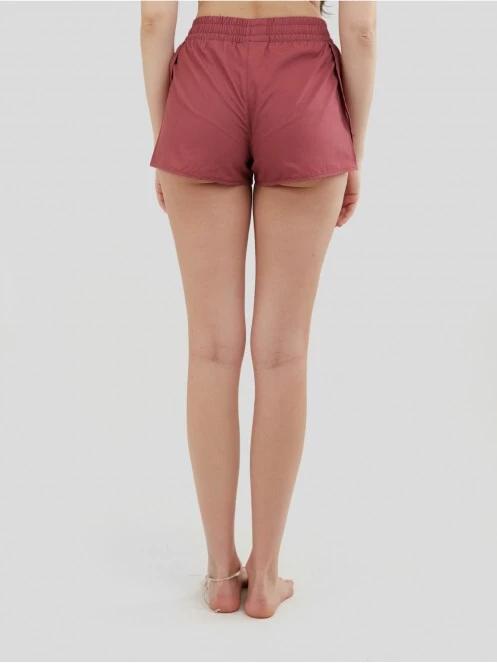sort de plaja pt. femei Fundango Elderberry Boardshort rosu 3