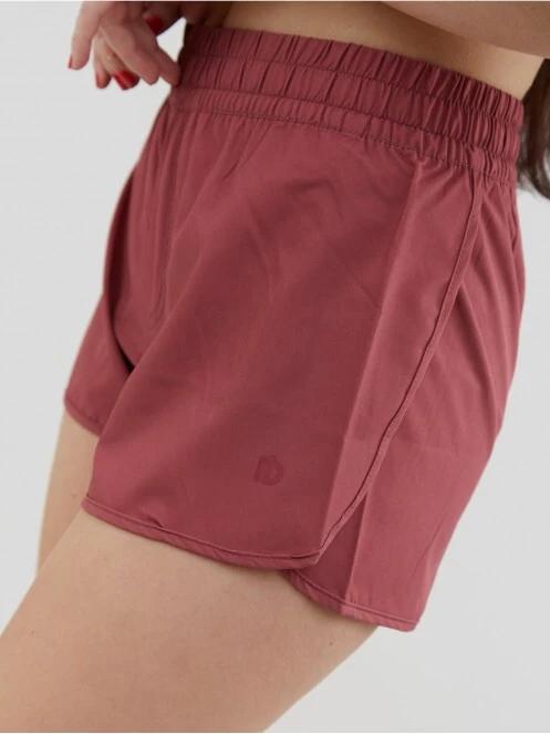 sort de plaja pt. femei Fundango Elderberry Boardshort rosu 5