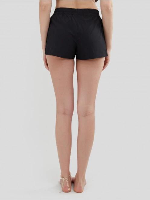 sort de plaja pt. femei Fundango Elderberry Boardshort negru 3