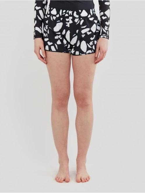 sort de plaja pt. femei Fundango Elderberry Boardshort negru 2