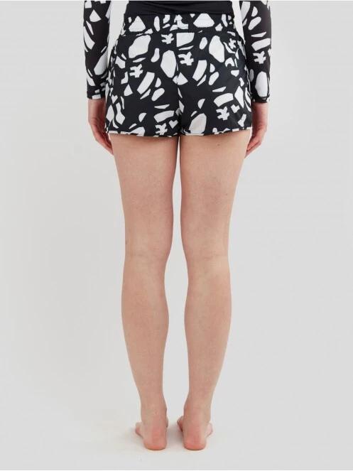 sort de plaja pt. femei Fundango Elderberry Boardshort negru 3