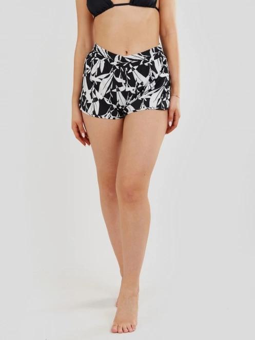sort de plaja pt. femei Fundango Elderberry Boardshort negru 2