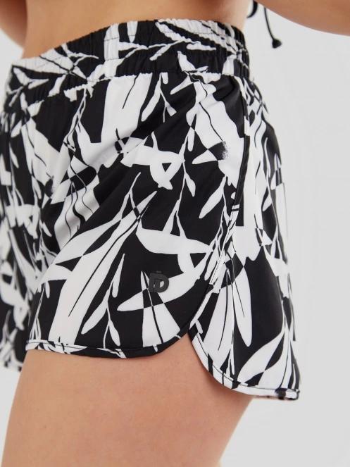 sort de plaja pt. femei Fundango Elderberry Boardshort negru 7