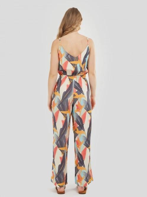 salopete pt. femei Fundango Alisha Jumpsuit multicolor 3