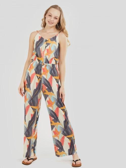 salopete pt. femei Fundango Alisha Jumpsuit multicolor 4