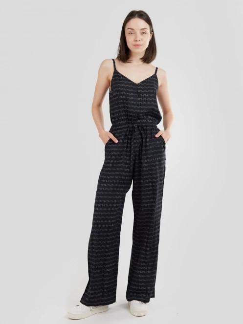 salopete pt. femei Fundango Alisha Jumpsuit negru 2