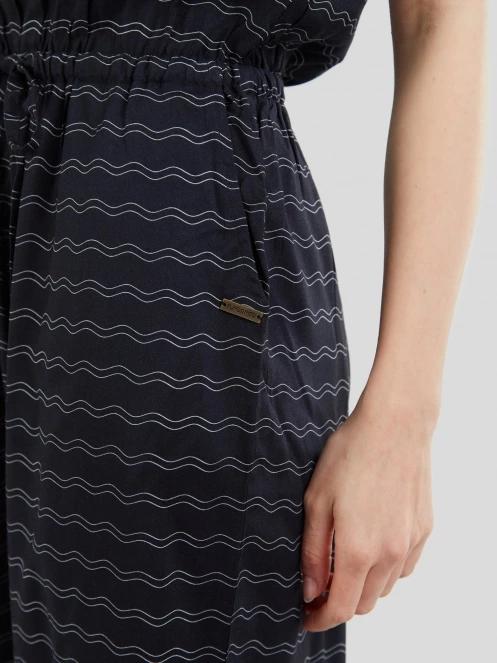 salopete pt. femei Fundango Alisha Jumpsuit negru 6