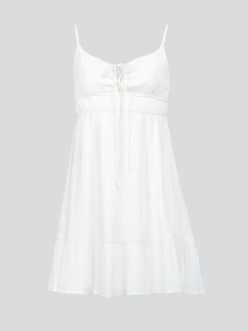 rochie pt. femei Fundango Sarah Mono Dress alb 9