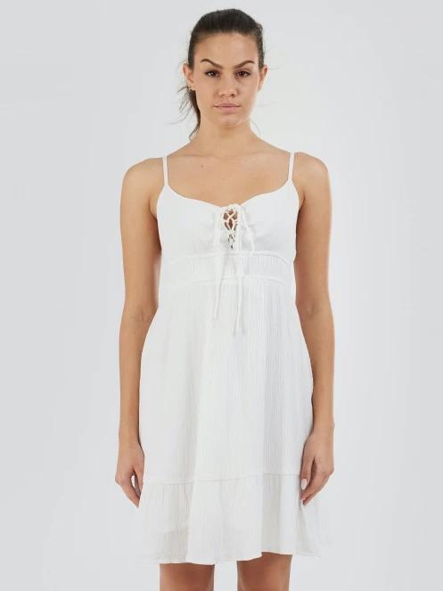 rochie pt. femei Fundango Sarah Mono Dress alb 2