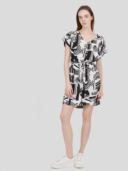 rochie pt. femei Fundango Palmetta Dress negru 4