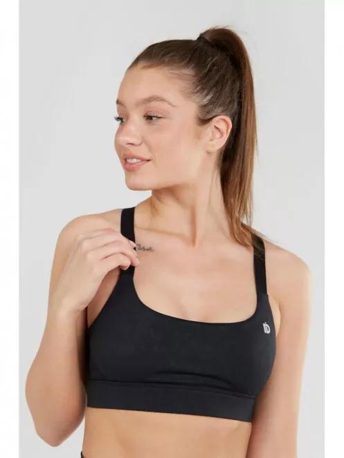 sutien pentru sport pt. femei Fundango Dyanic High Support Sportbra negru 2