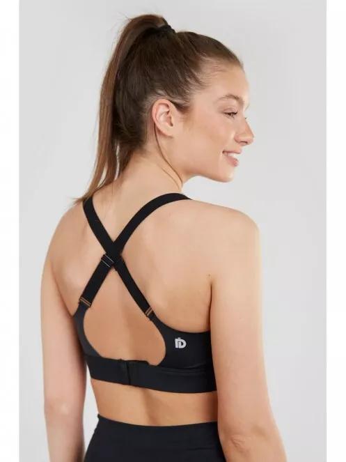 sutien pentru sport pt. femei Fundango Dyanic High Support Sportbra negru 3