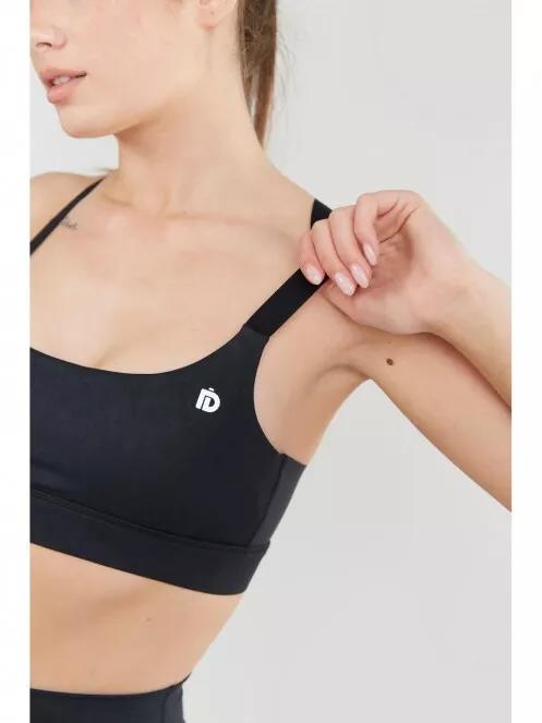 sutien pentru sport pt. femei Fundango Dyanic High Support Sportbra negru 4