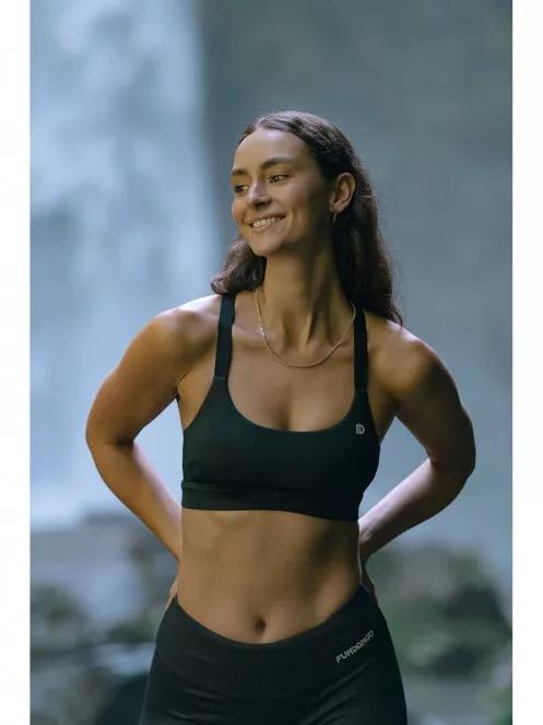 sutien pentru sport pt. femei Fundango Dyanic High Support Sportbra negru 8